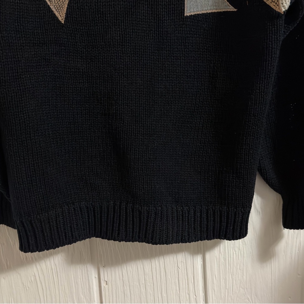 Pretense Black Acrylic Sweater - Picture 10 of 10